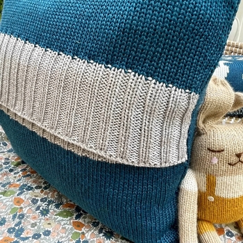 personalized elephant baby pillow