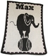 personalized elephant blanket