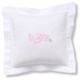 personalized embroidered baby pillow - girl