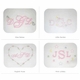 personalized embroidered baby pillow - girl