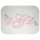 personalized embroidered baby pillow - girl