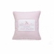 personalized embroidered baby pillow - pink bunny