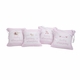 personalized embroidered hanging door pillow - pink