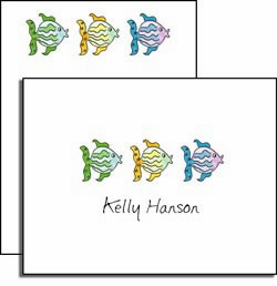personalized everyday notes - all the fish in the sea