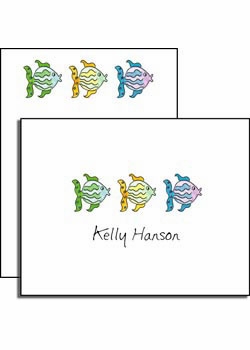 personalized everyday notes - all the fish in the sea
