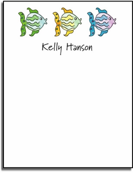 personalized everyday notes - all the fish in the sea