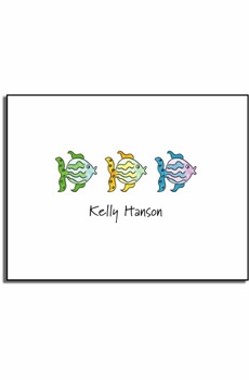 personalized everyday notes - all the fish in the sea