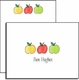 personalized everyday notes  apples to apples