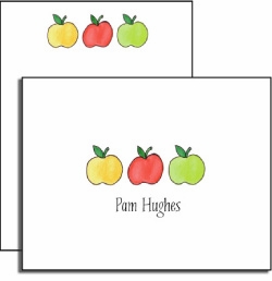personalized everyday notes - apples to apples