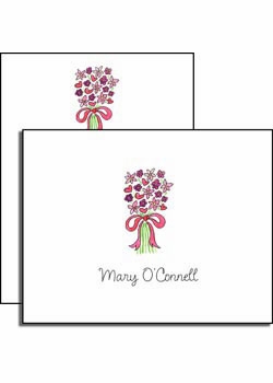 Personalized Everyday Notes - Bouquet in Pink
