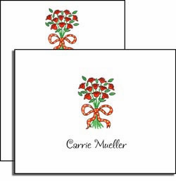 personalized everyday notes - coming up roses
