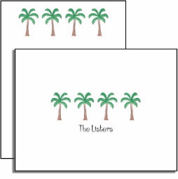 personalized everyday notes - palm paradise