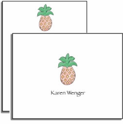 personalized everyday notes - pineapple