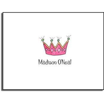 personalized everyday notes - princess for a day