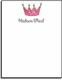 personalized everyday notes - princess for a day