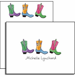 personalized everyday notes - rhinestone cowgirl