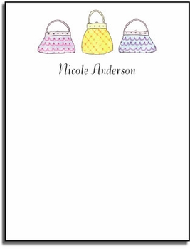 personalized everyday notes  vintage bags