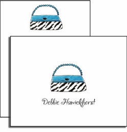 personalized everyday notes - wild for purses
