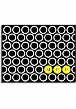 Personalized Everyday Notes - Yellow Circles