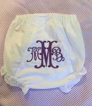 Personalized Fancy Fishtale Diaper Cover