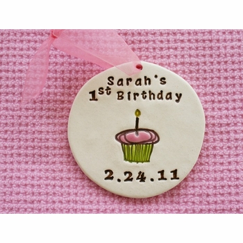 personalized first birthday ornament