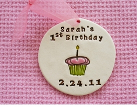 Personalized First Birthday Ornament