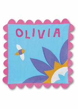 personalized fleece baby blanket - honeybee