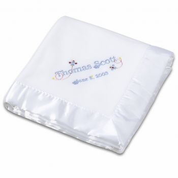 personalized fleece blanket (boys)