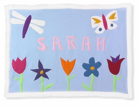 personalized fleece blanket - mary, mary