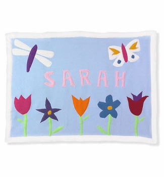 personalized fleece blanket - mary, mary