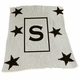 Personalized Floating Stars & Initial Blanket