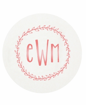 personalized foil stamped coasters m103 by haute papier