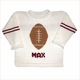 personalized football pullover sweater