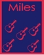 Personalized Full Blanket with Guitars