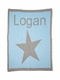 personalized full blanket with star and name