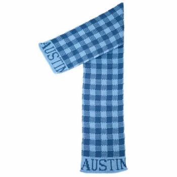 personalized gingham scarf