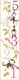 Personalized Girl Monkeying Around Canvas Growth Chart