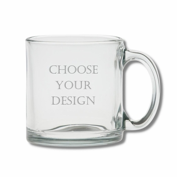 personalized glass mug