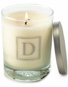 Personalized Glass Soy Candle