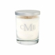 Personalized Glass Soy Candle