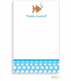Personalized - Goldie the Fish Notepad