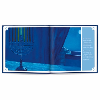 Personalized Hanukkah Book and Plus Bear Gift Set