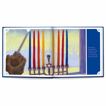 Personalized Hanukkah Book and Plus Bear Gift Set