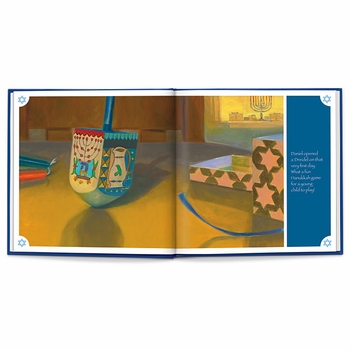 Personalized Hanukkah Book and Plus Bear Gift Set