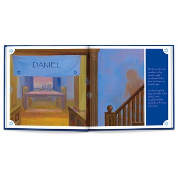 Personalized Hanukkah Book and Plus Bear Gift Set
