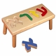 personalized hebrew name stool