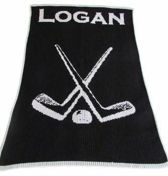 Personalized Hockey Blanket