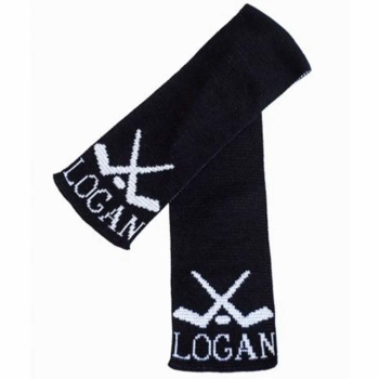 personalized hockey scarf