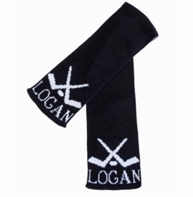 personalized hockey scarf