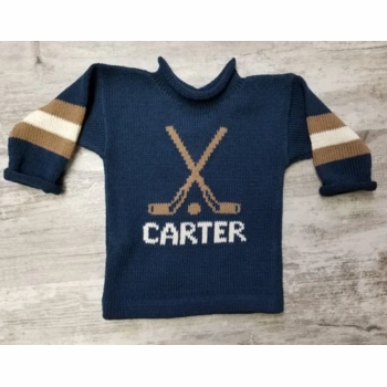 personalized hockey sweater
